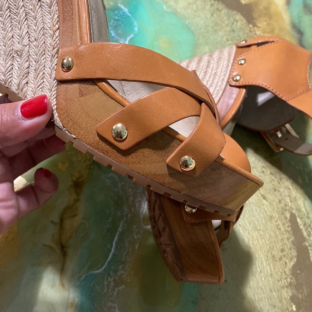 Michael Kors Jet Set “Somerly” Platform Wedge New - Picture 14 of 15